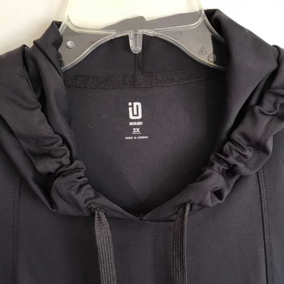 IDEOLOGY Hoodie Pullover Activewear Gray NWT Women’s Plus Size 2X - Picture 2 of 16